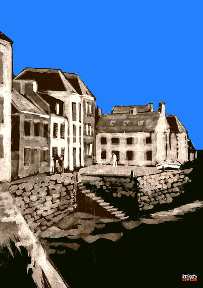 île de Ouessant, Bretagne, Illustration