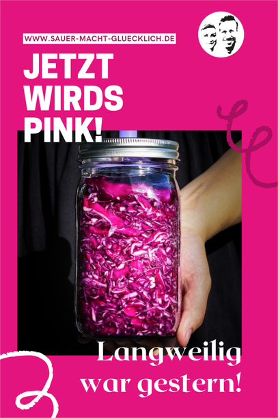 Sauerkraut selber machen: Leckeres und einfaches Rezept für pinkes Sauerkraut