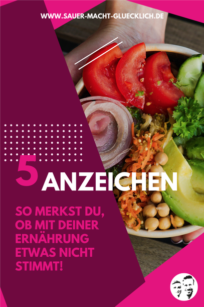 5 Anzeichen, dass du dich vielleicht falsch ernährst