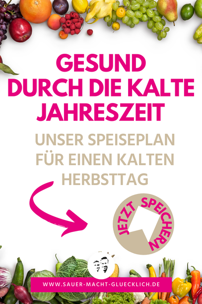 What we eat in a week - Gesund durch die kalte Jahreszeit
