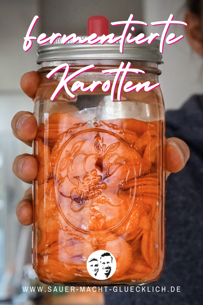 Fermentierte Karotten - Einfach & Lecker