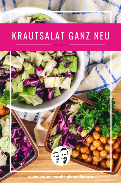 Krautsalat mit fermentiertem Knoblauch - 3 MINUTEN REZEPT
