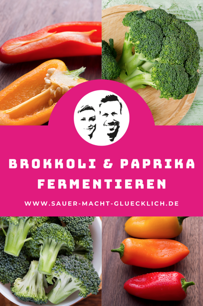 Brokkoli und Paprika fermentieren | Knackig & frisch