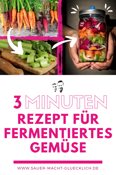 Karotten Sellerie Mix - Ganz einfach fermentieren