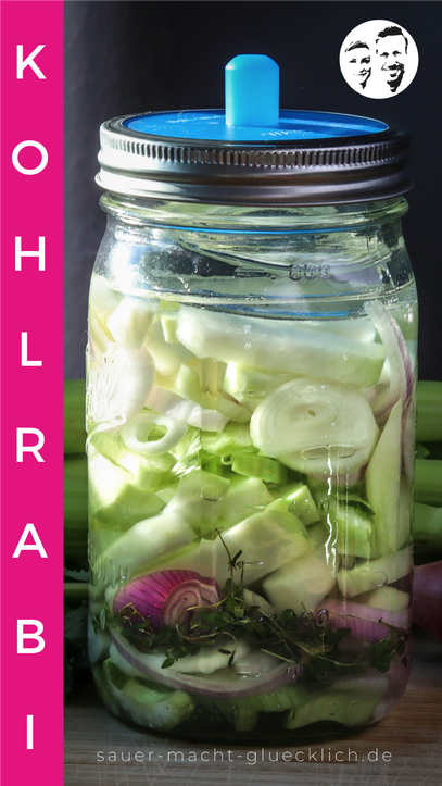 Kohlrabi & Sellerie fermentieren - Lege dein Gemüse ein!
