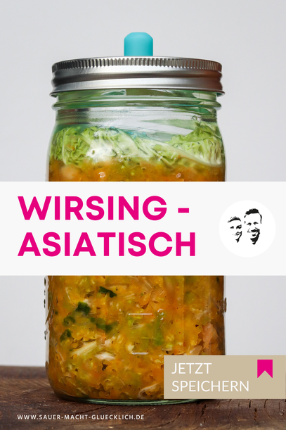 Asiatisch fermentieren - Wirsing & Ingwer