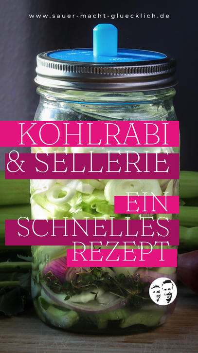 Kohlrabi & Sellerie fermentieren - Lege dein Gemüse ein!
