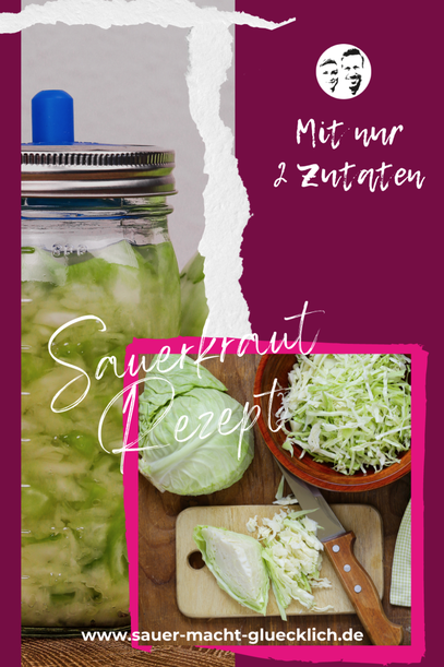 Wir kaufen kein Sauerkraut - einfach und schnell selber einlegen & fermentieren!