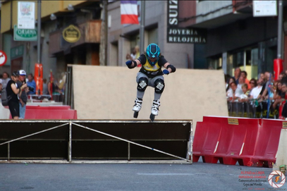 C.Marillier in the timed runs / Photo by Luis Velasco Hevia