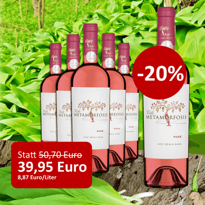 6-er Weinpaket Viile Metamorfosis Rosé 2023