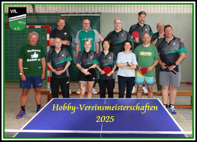Oben (von links): Heiko, Stefan Cz., Dirk, Stefan L., Klaus, unten: Heinrich, Arno, Klaudia, Leran, Rebecca, Martin u. Jörn