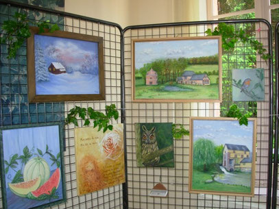 Exposition à Ferrières en Bray le 9 juin 2013 par MaDo