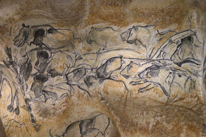 Panneau des Lions - Grotte Chauvet