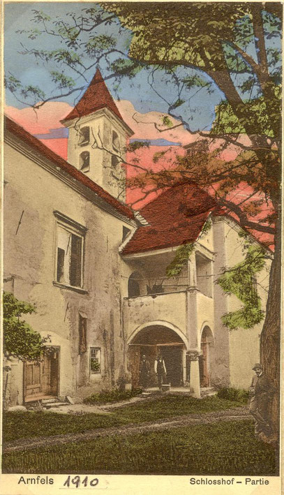 Schlosspartie 1910
