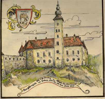 Burg Arnfels 1681