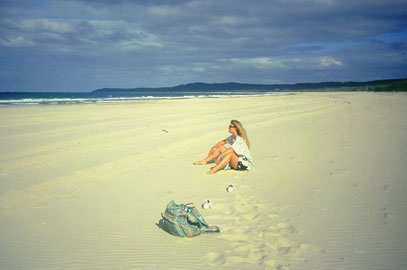 Kory on Stradbroke Island / Minjerribah, Queensland, Australia.        I love the tranquillity and vastness captured so beautifully in this photo!