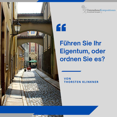Eigentümerordnung mit einer Lebenswerkarchitektur