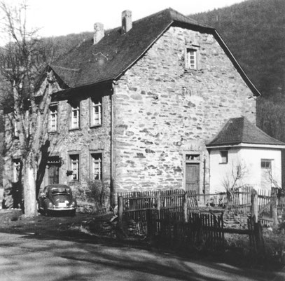 Das Försterhaus von Gut Blessenohl um 1970. Der vermeintliche Mörder wohnte hier jedoch nicht. 