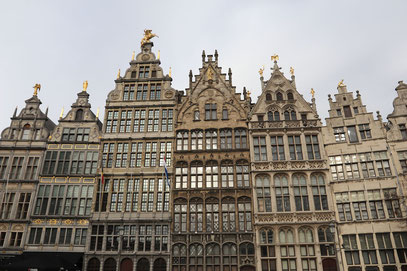 Zunfthäuser am Grote Markt in Antwerpen, Belgien© My own Travel - Niederlande & Belgien Genussreise