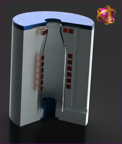 Prototype de la torche à plasma inductif