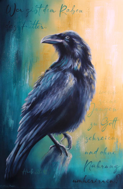 Bergziege - Hiob-Serie - Kunst - Ölgemälde - Ausstellung