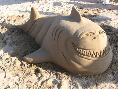 Shark sand Miramare 2011