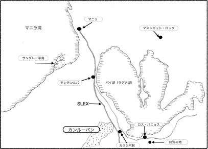 カンルーバン周辺
