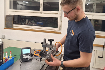 Spindelreparatur