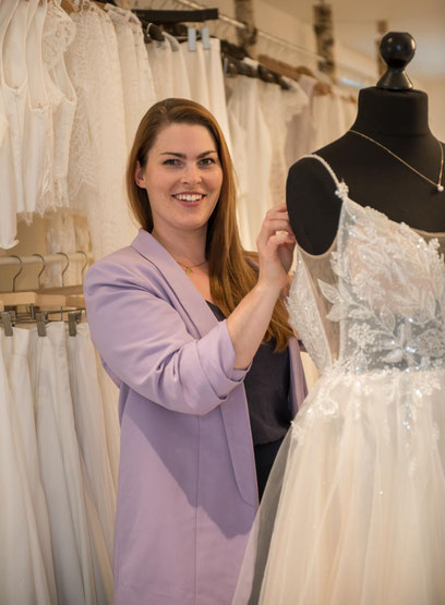Seite an Seite zu deinem Brautkleid