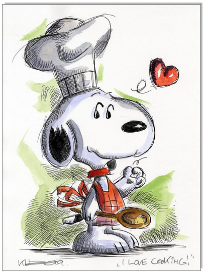 Snoopy I love cooking!