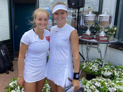 Tennis finale tegen Dominique Yeo