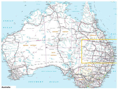 Queensland, Outback, Opal-Felder, Boulder-Opal, Great Barrier Reef