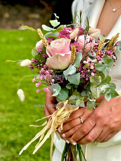 Ramo de novia silvestre.