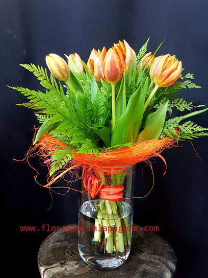 10 Tulipánes preparados ref Tulipanes 01 desde 60€