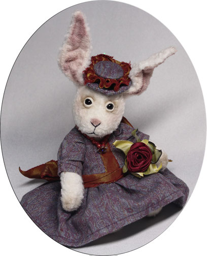 Sammler Teddybären collectors Teddy Bears "Mia" Handmade Hase