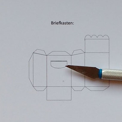 Briefkasten für die Wichteltür basteln