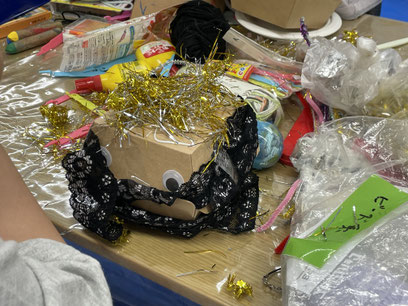 のびのびのじかんで子どもが作った作品