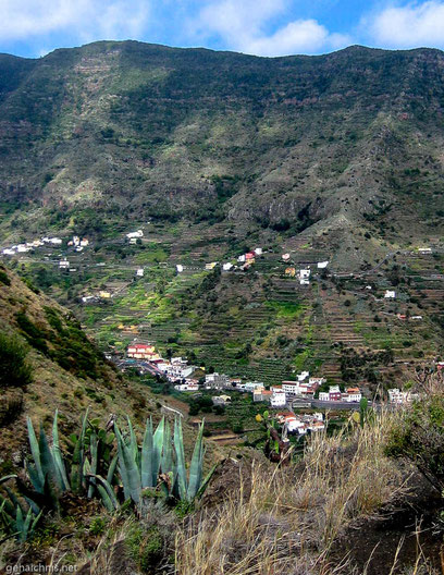 Blick zurück ins Tal Hermigua