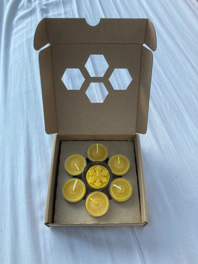 Teelichter-Set:   11,- Euro 