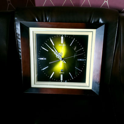 【昭和レトロ】 SEIKO 壁掛け時計 昭和レトロ 大人おしゃれな 壁掛け時計 SEIKO Sekotron