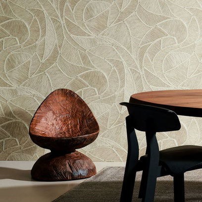 Papier peint chic et contemporain, de la marque Arte, pour votre salle à manger, séjour, salon, couloir ou entrée dans votre maison ou appartement près de Nantes, Sautron, La Baule.