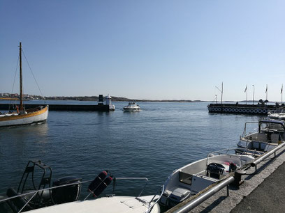 Hafenausfahrt Insel Hönö Schweden