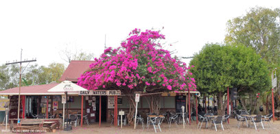 Cadre champêtre, Daly Waters pub, Australie, photo non libre de droits