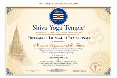 Diploma Shiva Yoga Temple