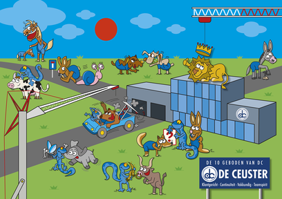 Dirk Van Bun Illustraties & Vormgeving - De Ceuster - 10 geboden bedrijfswaarden