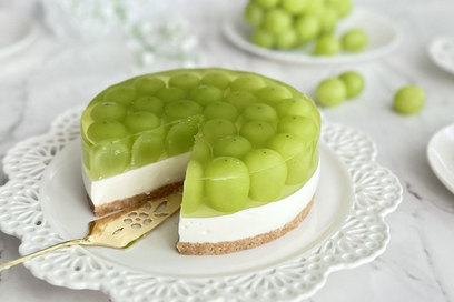 マスカットのタルトケーキ。