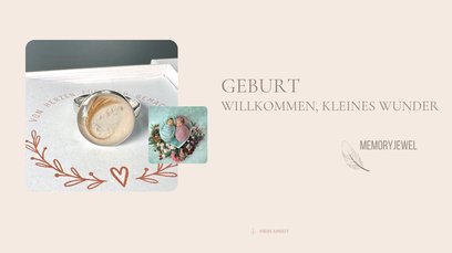 Schmuck zu Geburt und Taufe mit Foto von einem Ring mit eingearbeiteter Babylocke