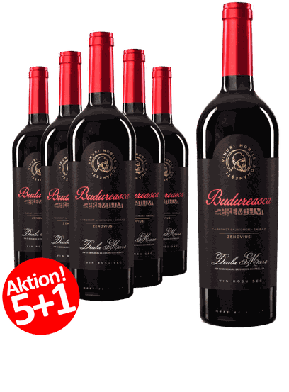 6-er Weinpaket Budureasca Premium Zenovius 2021