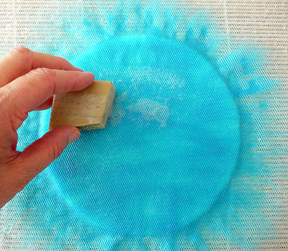 fieltro húmedo, wetfelting