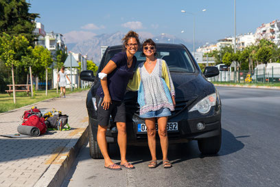 Baryhe drove us from Olympos to Antalya